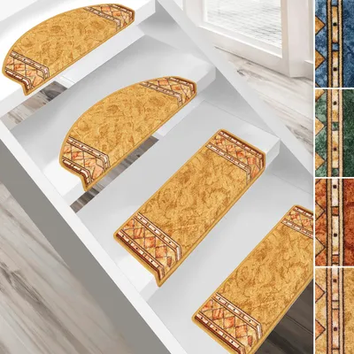Produktbild von Koberec Step Mat Rügen Step Carpet Easy Care & Hardwearing pro vnitřní prostory Beige Semi-Circular