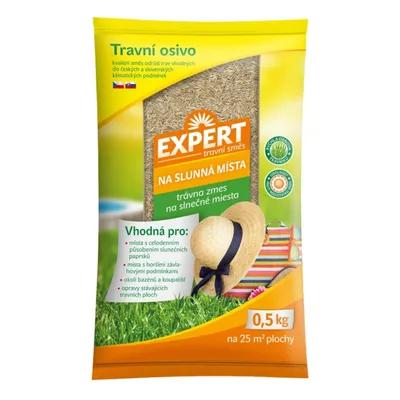 Obrázok produktu pre Trávna zmes EXPERT pre slnečné miesta 500g