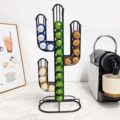 Produktbild von Famanu Kaffeekapselhalter 48 Stück - Schwarz