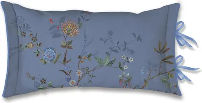 Produktbild von Pip Studio Zierkissen Bustani  Farbe Blau Größe 45x70