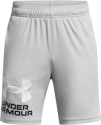 Produktbild von Under Armour Ua Tech Logo Shorts-Grau 1383333-011__YLG
