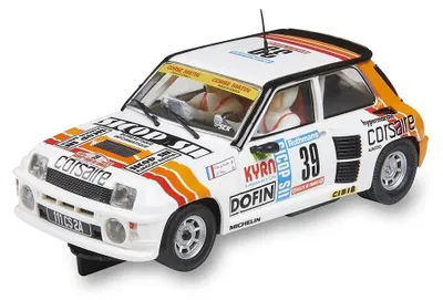 Produktbild von Scalextric Renault 5 Turbo Tour De Corse 84 Slotcar Weiß  Kinder Weiß One Size