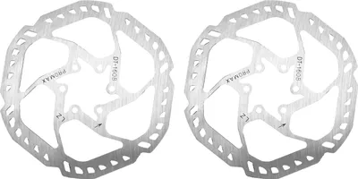 Produktbild von 2 Stück Bremse Promax gelocht Bremsscheibe 160 mm 6 Loch Neu WAVE