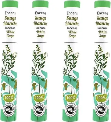 Zdjęcie produktu dla Kadzidło z białej szałwii 120 pałeczek 30 min