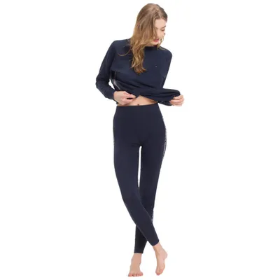 Produktbild von Tommy Hilfiger Underwear Side Logo Leggings Navy Blazer S