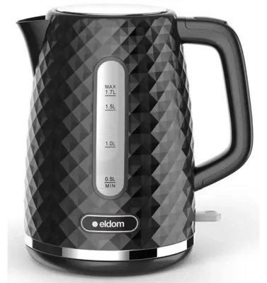 Zdjęcie produktu dla C280C ELDOM Kettle ELLI capacity 1.7 l power 2200 W black strix black