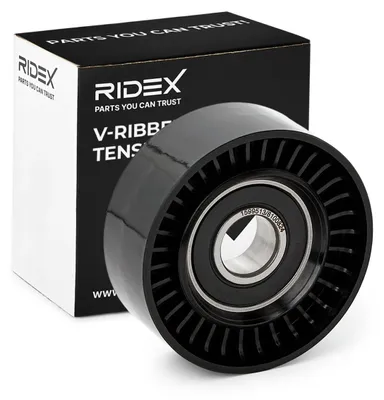Produktbild von RIDEX 310T0090 Spannrolle Keilrippenriemen 70mm für TOYOTA AURIS (NRE15, ZZE15, ADE15, ZRE15, NDE15) AVENSIS Kombi (T25) COROLLA Verso COROLLA