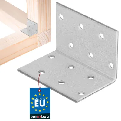 Immagine prodotto di KOTARBAU: Angolo di collegamento 40 x 40, con angolo di acciaio da costruzione 60 x 2 mm, zincato