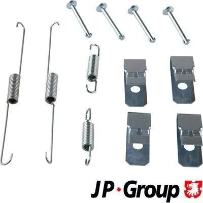 Produktbild von JP GROUP Zubehörsatz Bremsbacken 3964003810 Hinten für ISUZU D-MAX (TFR, TFS) 50mm