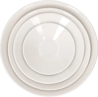 Produktbild von Ritzenhoff Ontario 4er Schalen Set Ø11-21cm weiß Porzellan Schüssel Bowl