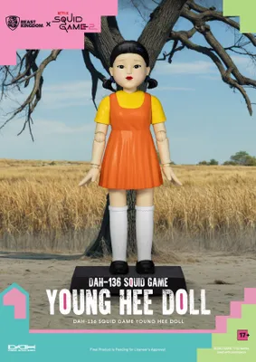 Obrázek produktu pro Squid Game Actionfigur mit Sound Young Hee Doll 30 cm