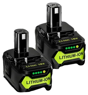 Obrázek produktu pro Lithium-iontová baterie, kapacita 8000 mAh, kompatibilní s elektrickým nářadím, 8000 mAh, 2 ks