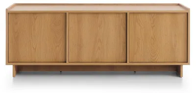 Produktbild von Masseno TV-Schrank ZENITH 147 cm Fernsehschrank mit 3 Türen TV-Lowboard für Wohnzimmer Modern 147x39x55 cm Braun