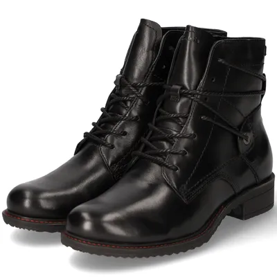 Produktbild von TAMARIS Damen-Schnürstiefelette Schwarz , Farbe:schwarz, EU Größe:41