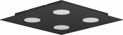Immagine prodotto di Klighten Lampada da soffitto moderna quadrata 4 faretti GX53 40x40 cm