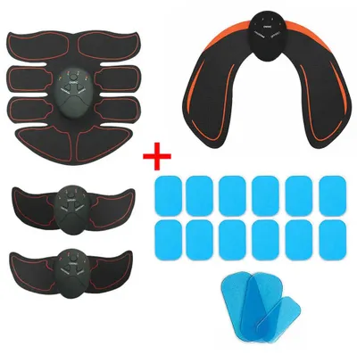 Zdjęcie produktu dla Stymulator mięśni, urządzenie do ujędrniania brzucha i pośladków, przenośne urządzenie fitness, 10 sztuk
