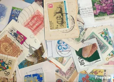 Produktbild von Briefmarken Alle Welt 100 Gramm Kiloware gestempelt