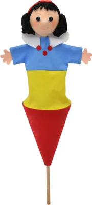 Produktbild von Tütenkasper / Tütenpuppen Schneewittchen 36 cm Mehrfarbig, 12092C