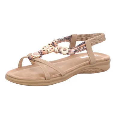 Produktbild von living UPDATED Damen-Sandalette Beige, Farbe:beige/schlamm, EU Größe:42