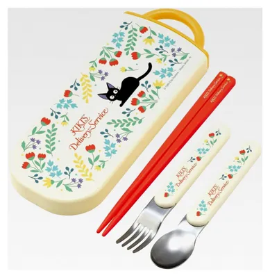 Produktbild von Besteckset, 3-teilig, Edelstahl, tragbar, spülmaschinenfest