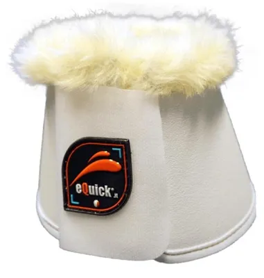 Immagine prodotto di stivali da zoccolo eQuick eOverreach Fluffy Lambskin White S