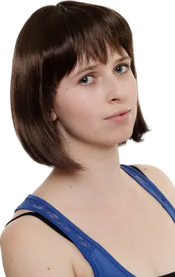 Produktbild von WIG ME UP Perücke längerer Pagenkopf braun 1251-6