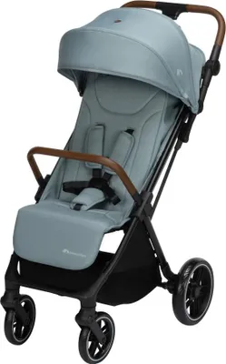 Zdjęcie produktu dla Bebeconfort Indra, wózek spacerowy, 0-4 lata (22 kg), szybko składany wózek spacerowy, zintegrowane zawieszenie, mały składany, Mineral Blue