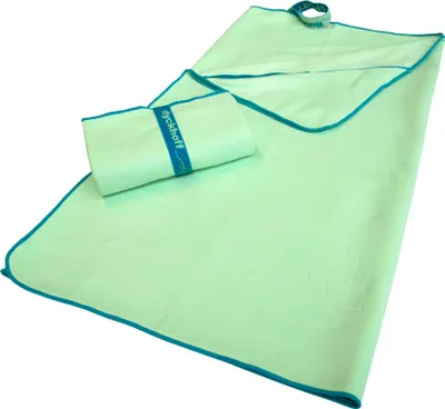 Produktbild von Dyckhoff Mikrofaser Handtuch mit Reißverschluss mint 80,0 x 180,0 cm