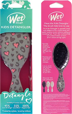 Immagine prodotto di Wet Brush - Leopard Kids Detangler - Dětský kartáč na vlasy