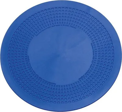 Zdjęcie produktu dla Mata antypoślizgowa, niebieska, okrągła, Ø 14 cm