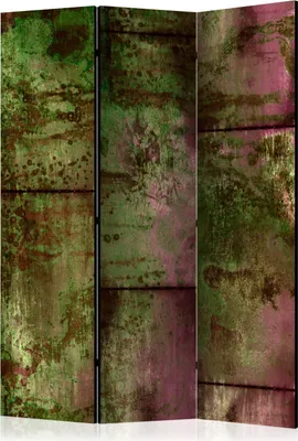 Produktbild von 3-teiliger Einseitiger Vlies Paravent - Living Wall [Room Divders] 135x172 cm Muster f-A-0759-z-b
