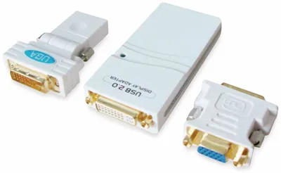 Produktbild von ALLNET USB 2.0 DVI/VGA/HDMI Adapter