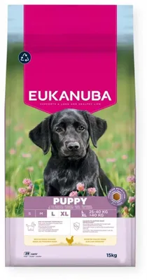 Productafbeelding van EUKANUBA Puppy L XL, rijk aan kip - droogvoer voor puppy's - 15 kg