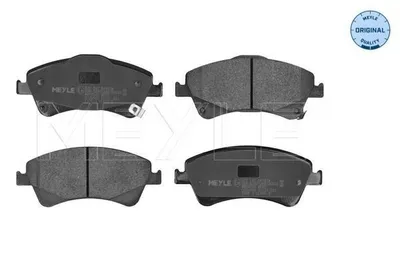 Produktbild von MEYLE 025 242 0419/W Bremsbeläge Vorne für TOYOTA AURIS (NRE15, ZZE15, ADE15, ZRE15, NDE15) AVENSIS Station Wagon (ZRT27, ADT27) Verso (R2) AURIS