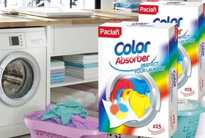 Obrázek produktu pro Ubrousky zachycující barvy při praní – absorpční ubrousky na barvy, praktické balení