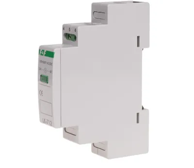 Immagine prodotto di F&F | Spia Di Controllo LK-712G - Verde - 130-260V - LED - Installazione Semplice - IP20