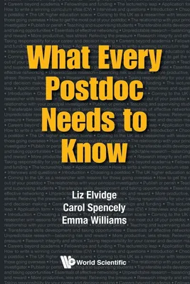 Produktbild von What Every Postdoc Needs To Know