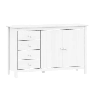 Image de Commode 2 portes + 4 tiroirs TORINO blanc
