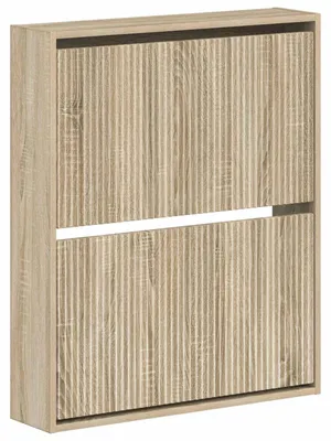 Immagine prodotto di Armadietto a muro per scarpe, modello ARNHEM, dimensioni 71 x 17 x 86 cm, finitura rovere Sonoma
