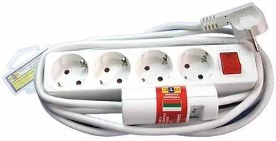 Obrázok produktu pre Rozdeľovač ETC - 74-951, 4 zásuvky, 5 m, biely