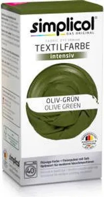Zdjęcie produktu dla Simplicol - Intensywny Barwnik Do Tkanin, Oliwkowa Zieleń, 559G