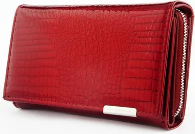 Produktbild von Damen LEDERBRIEFTASCHE groß  Reißverschluss 827