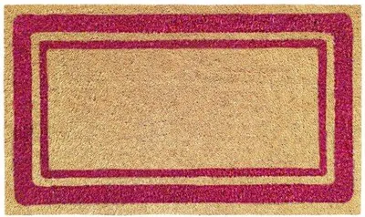 Obrázek produktu pro Podlahová rohož Ibenzoa® vyrobená ze 100% kokosových vláken – rozměry 40 x 70 cm, tloušťka 1,8 cm, vhodná pro použití v interiéru i exteriéru, s protiskluzovou gumovou základnou, voděodolná