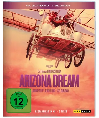 Obrázek produktu pro PLAION 1147252, Film, Blu-ray, Německý, Angličtina, Francouzština, 141 min, ARIZONA DREAM, Komedie