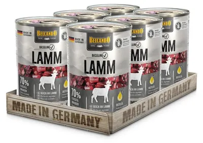 Produktbild von BELCANDO Baseline Lamm 6x 400g