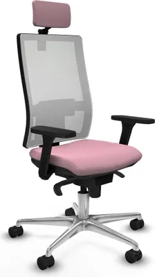 Obrázok produktu pre Kancelárske kreslo s opierkou hlavy Horna Piqueras y Crespo 3D086N2 Pink