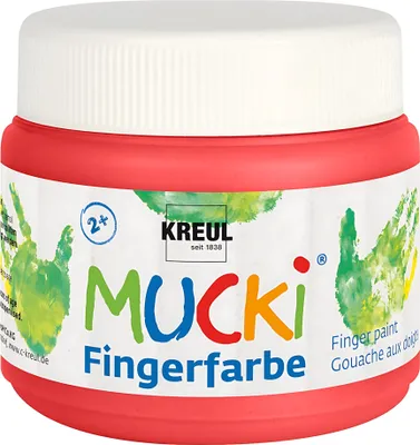 Immagine prodotto di KREUL MUCKI vernice per dita rossa 150,0 ml