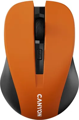 Produktbild von Canyon CNE-CMSW1O, Beidhändig, Optisch, RF Wireless, 1200 DPI, Orange