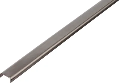 Produktbild von Alberts U-Profil | Edelstahl | 1000 x 20 x 10 mm