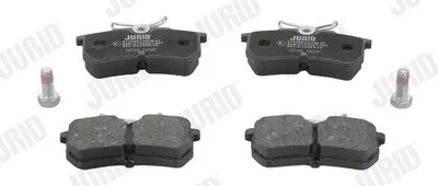Produktbild von JURID Bremsbeläge Satz Hinten für FORD Fiesta Mk6 Schrägheck (JA8, JR8) 571998J